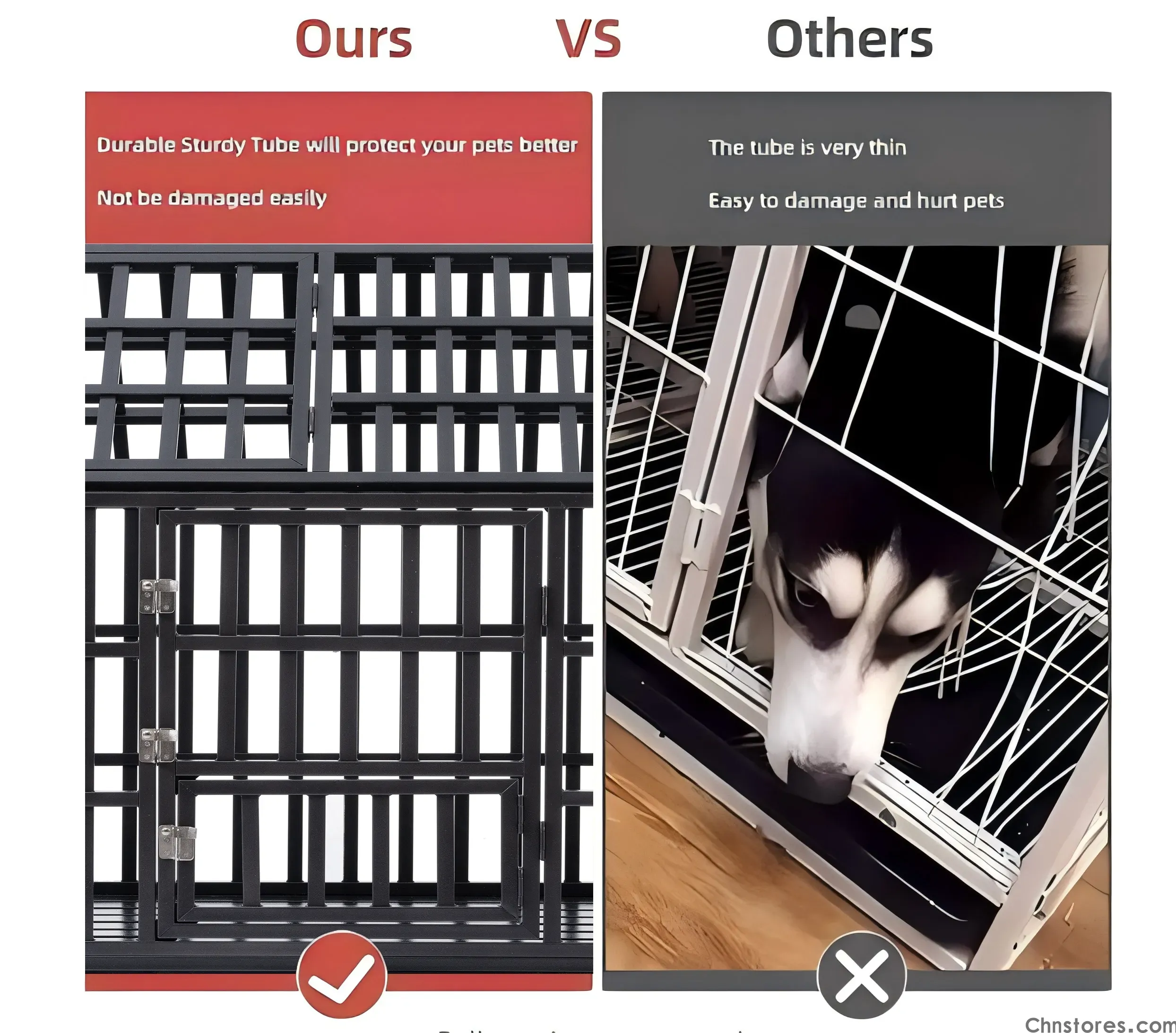<strong>Heavy Duty Dog Cage pet Crate </strong>