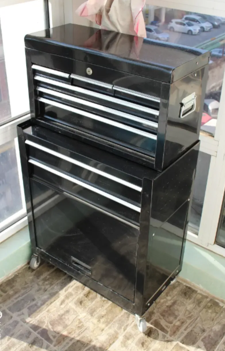 Home tool storage recommendations - tin multi-layer tool trolley第2张