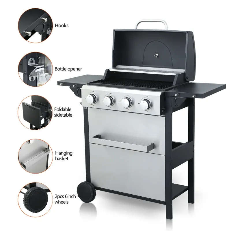 Professional 4-Burner Pr