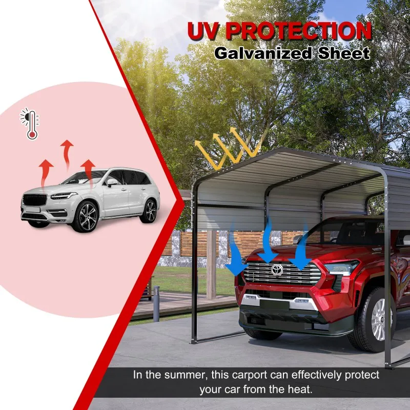 Carport installation process