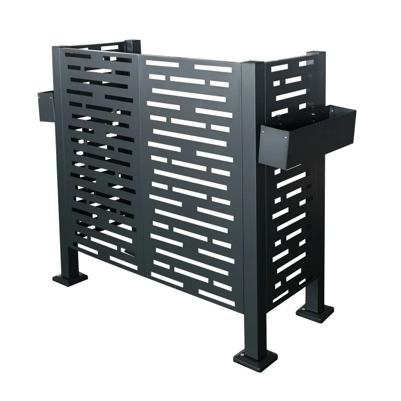 4x2FT Metal AC Privacy Fence Cover - Conceals Outdoor Units, Durable &amp; Weatherproof第1张