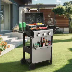 Premium 3-Burner Propane